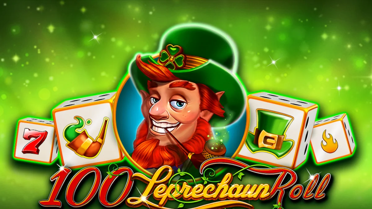 Ang makulay na interface ng 100 Leprechaun Roll slot game